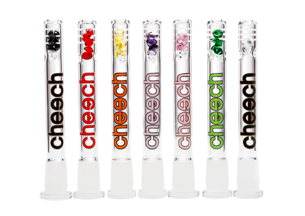 4.5″ DIAMOND DOWNSTEM Cheech Glass