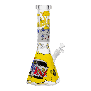 12” 7mm SMOKEY CAMPER  Decal Beaker